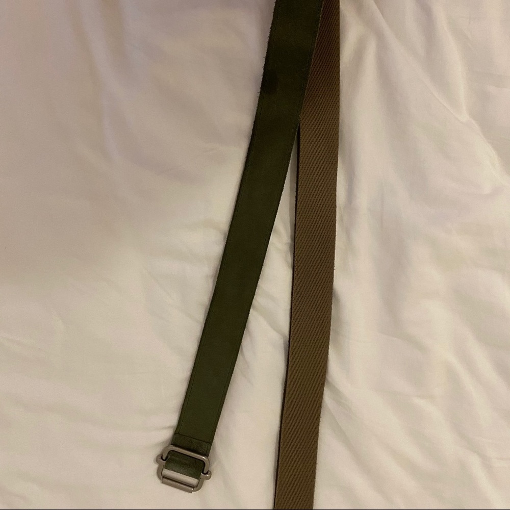 Forest green target belt